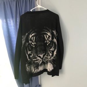 Worn once tiger cardigan